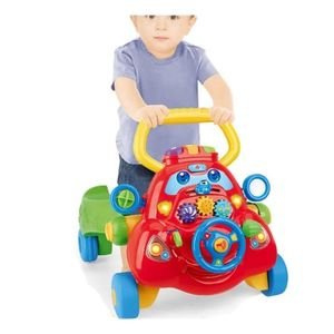 Trotteur Musical Voiture Bébé – Lumières, Sons & Jeux Interactifs