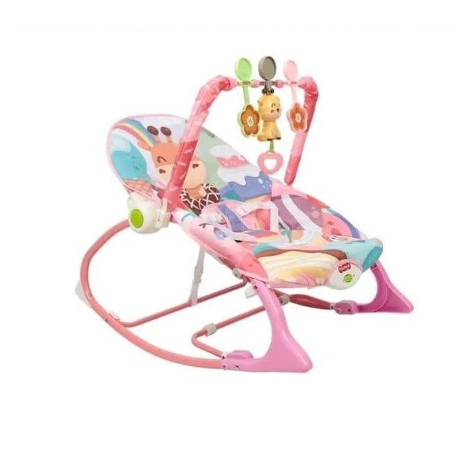 Balancelle Bébé Colorée avec Jeux Suspendus – Éveil & Confort – Image 2