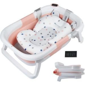 Baignoire Bébé Pliable avec Coussin Ergonomique – Image 4