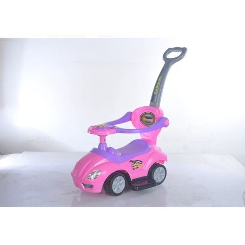 Voiture Pousse-Pousse Évolutive – Modèle Sport - Baby car Rose