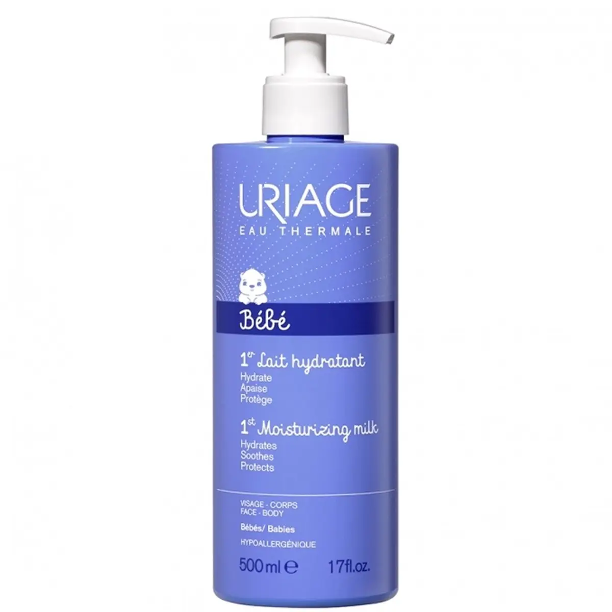 URIAGE Bébé – 1er Lait Hydratant 500 ml