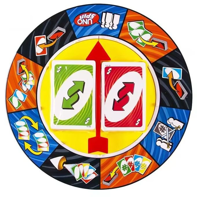 UNO Spin – Jeu de Cartes Familial avec Roue Tournante – Image 2