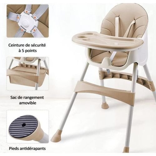 Chaise Haute Bébé Compacte – Image 4