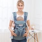 Porte-bébé ergonomique multi-positions – Confort pour bébé & liberté pour les parents – Image 2