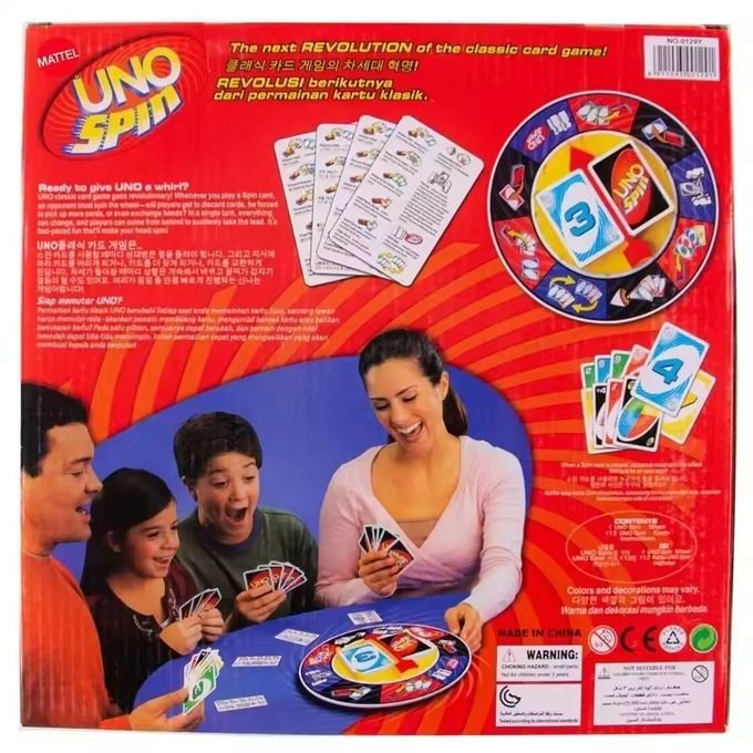 UNO Spin – Jeu de Cartes Familial avec Roue Tournante – Image 4