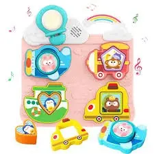 Puzzle Musical à Formes – Jeu d'Éveil Interactif avec Sons et Lumières – Image 9