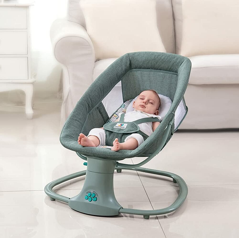 Balançoire Bébé Multifonction Musicale avec Télécommande – Mastela – Image 2
