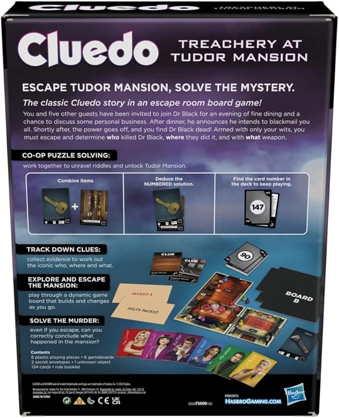 Cluedo – Trahison au Manoir Tudor (Escape Game) – Image 4