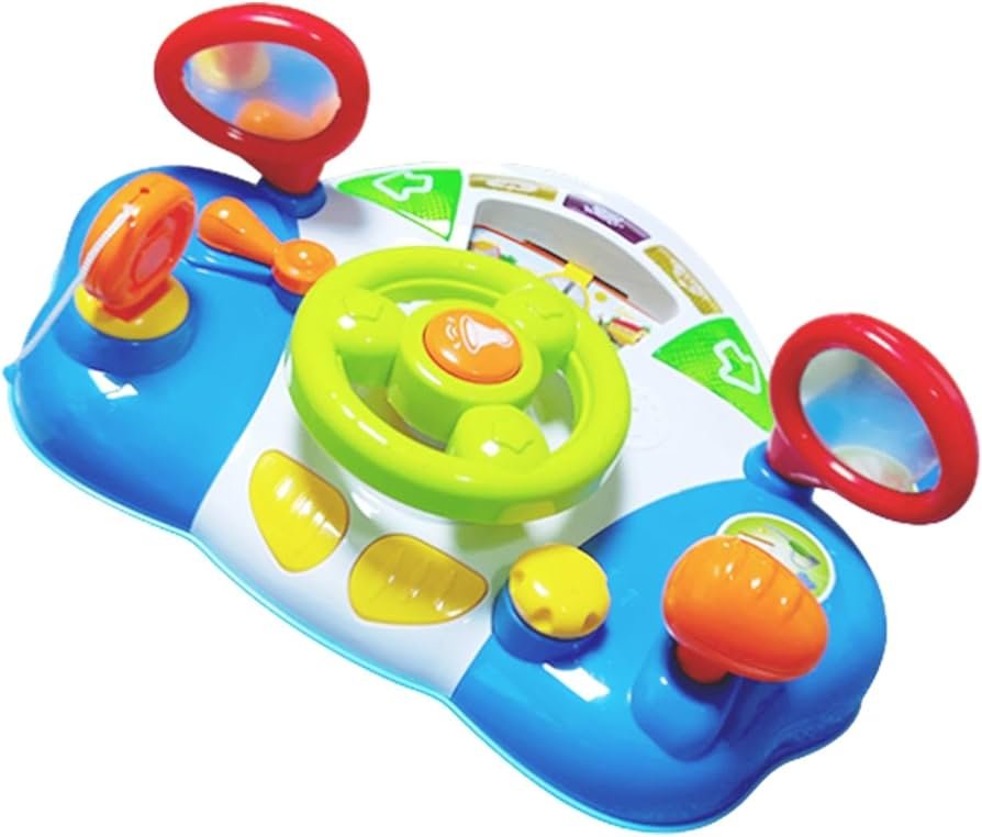 HUANGER – Tableau de Conduite Interactif avec Sons & Volant (18m+)