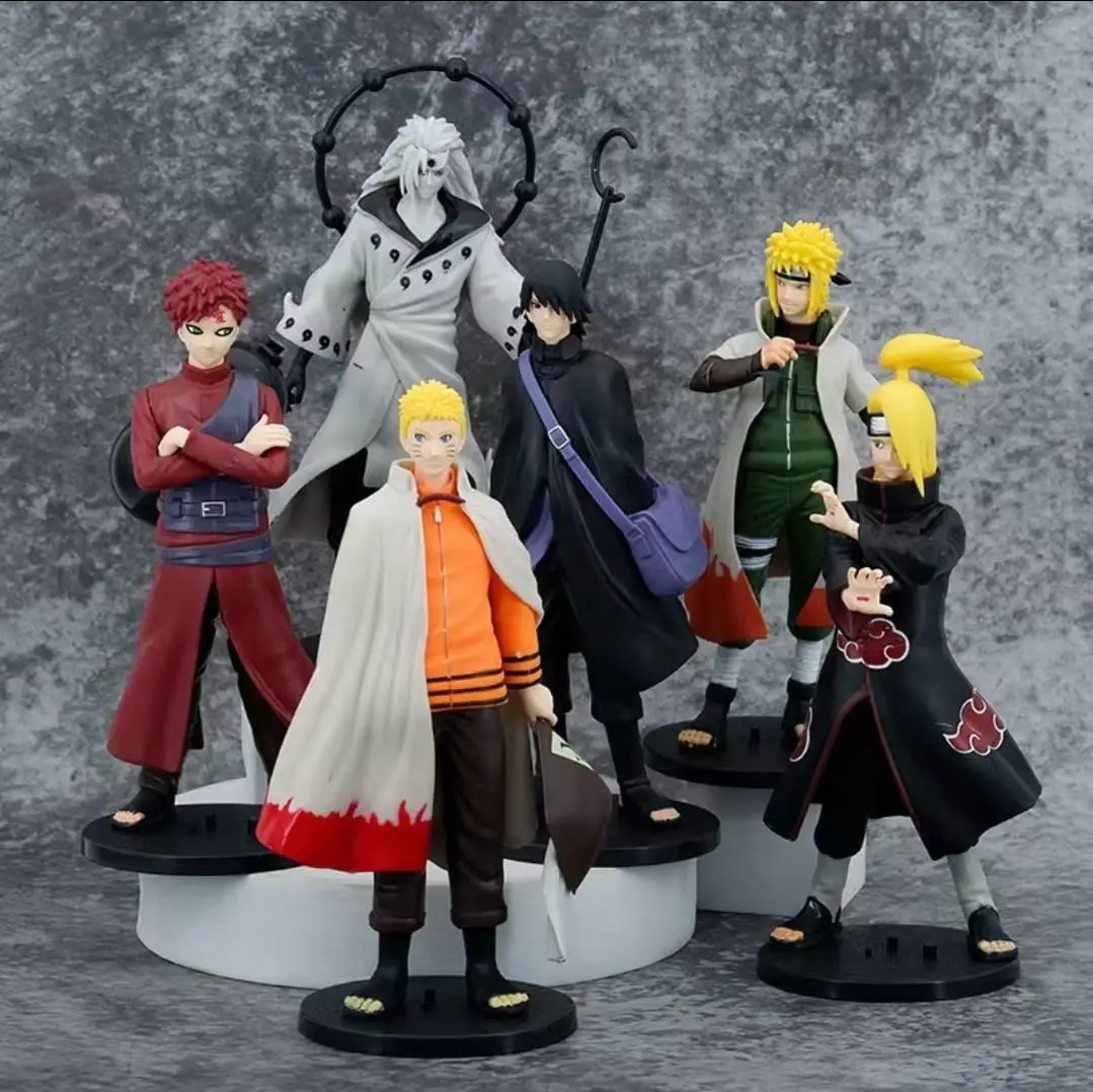 Lot de 6 Figurines Naruto – Héros & Ninjas de Konoha
