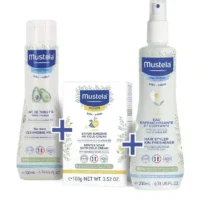 Pack Essentiel Soin Bébé – Mustela  (3 Produits)