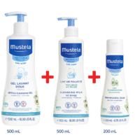 Pack Hygiène Bébé – Mustela Peau Normale (3 Produits Essentiels)