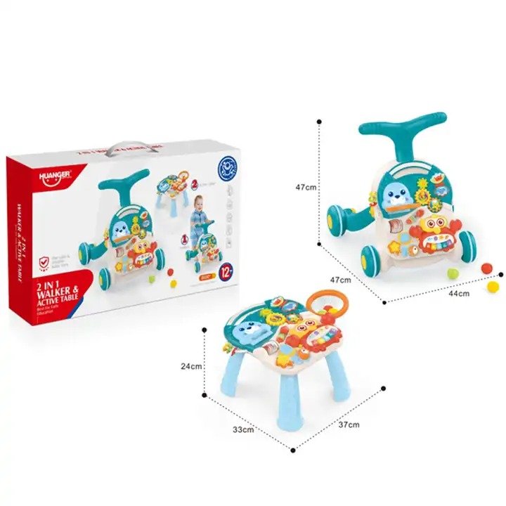 HUANGER – Trotteur et Table d’Activités 2 en 1 (12m+) – Image 2