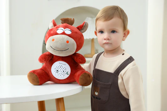 Peluche Veilleuse Musicale – Élan Doux & Lumineux – Image 3