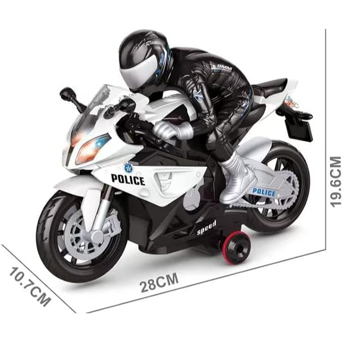 Moto Télécommandée Police – Modèle S1000 – Image 2