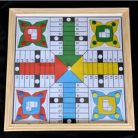 Jeu de Société Ludo – Plateau en Bois 🎲