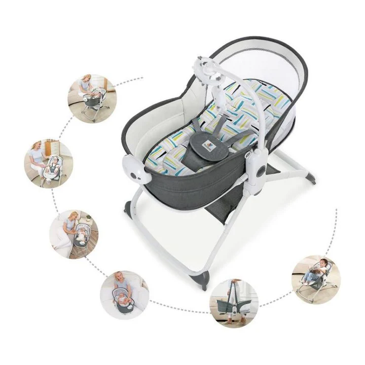 Mastela 6 en 1 Rocker & Couffin Multifonction – Coloris Teal – Image 2