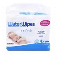 Pack de 4 Lingettes WaterWipes – 99,9% d’eau