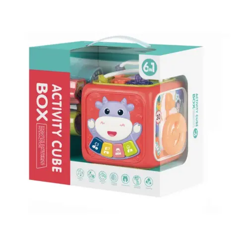 Cube d’Activités Éducatif 6 en 1 – Activity Cube Box – Image 7