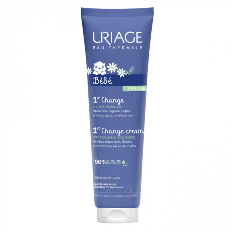 URIAGE Bébé – 1ère Crème de Change à l’Edelweiss Bio 100 ml