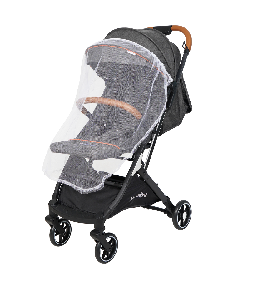 Pack Poussette + Siège Auto MonBébé – Modèle Travel System (Gris Foncé) – Image 6