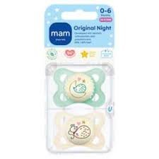 MAM Original Nuit – Sucette Silicone 0 mois – Image 2