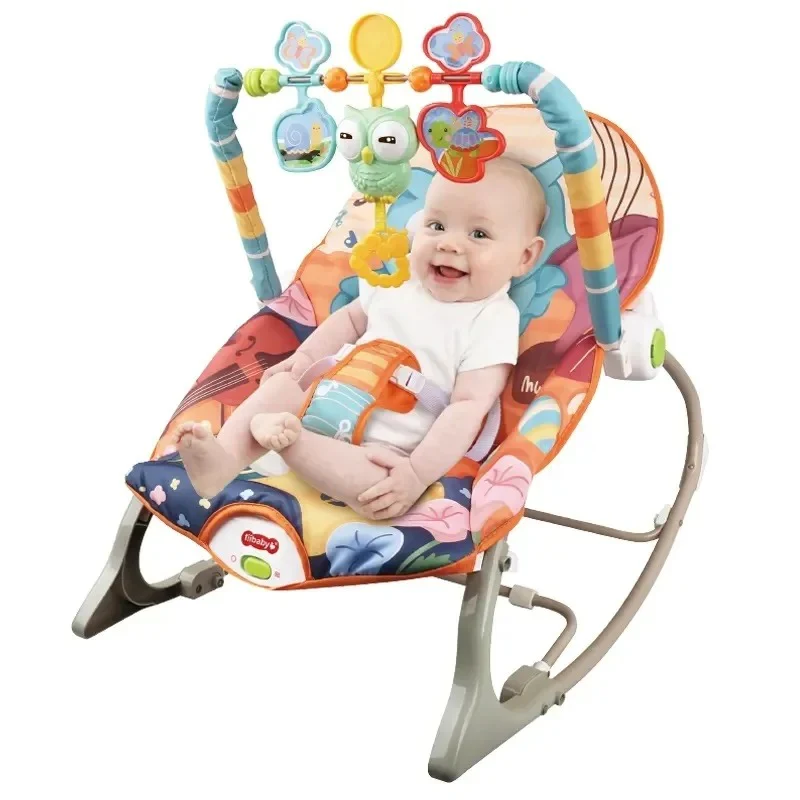 Balancelle Bébé Colorée avec Jeux Suspendus – Éveil & Confort – Image 7