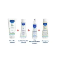 Pack Hygiène Quotidienne Bébé – Mustela Peau Normale (4 Produits)