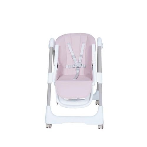 Mon Bebe Chaise haute évolutive réglable avec Roues ROSE – Image 2