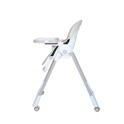 Mon Bebe Chaise haute évolutive réglable avec Roues BEIGE – Image 3