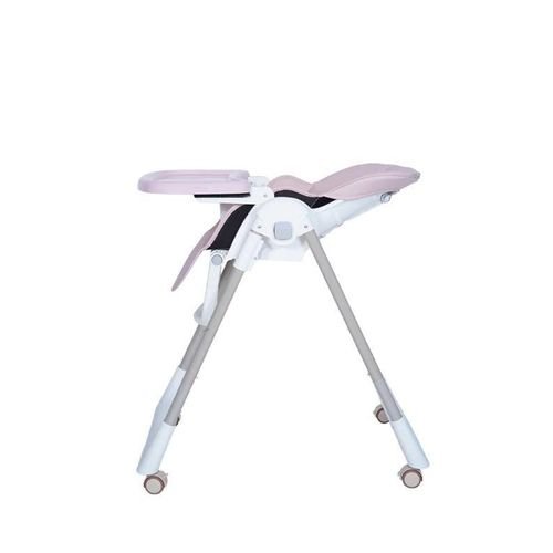 Mon Bebe Chaise haute évolutive réglable avec Roues ROSE – Image 3