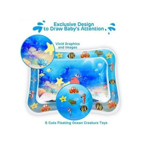 Tapis Matelas d'éveil à eau Jeu d'eau gonflable, Jouet pour bébé – Image 4