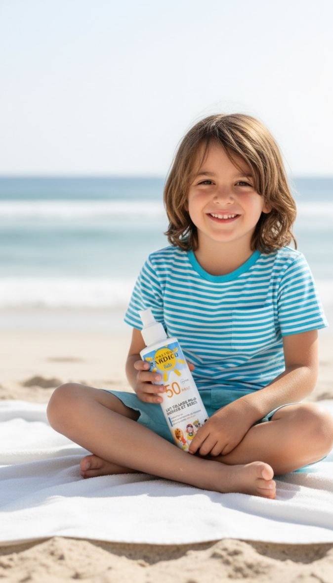 Lait Solaire pour Enfants et Bébés SPF 50+ Pardico Kids – Image 2