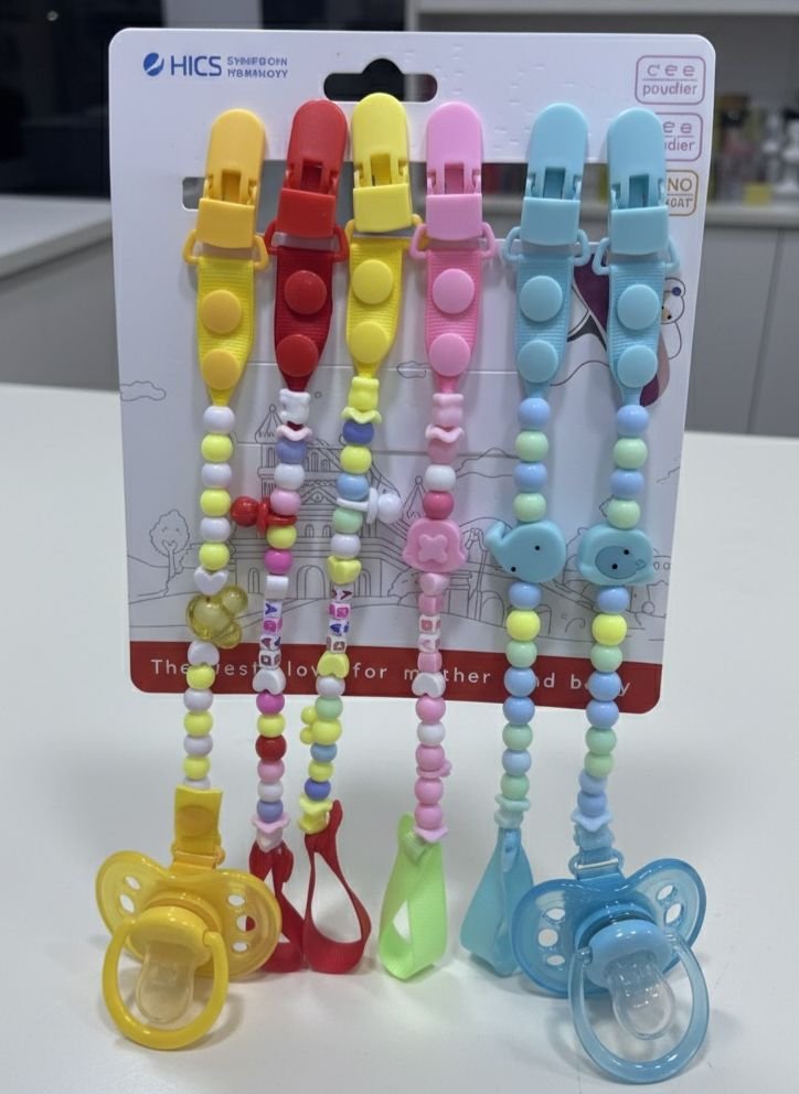 Attaches-Sucettes en Perles pour Bébé – Image 3