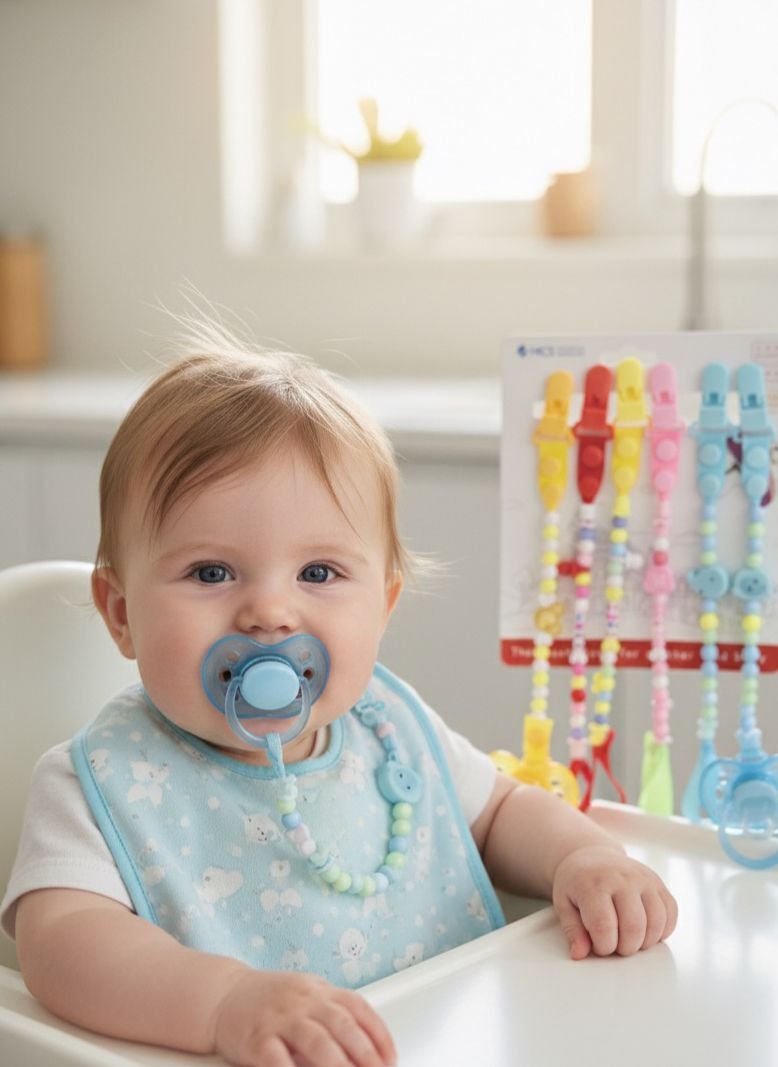 Attaches-Sucettes en Perles pour Bébé