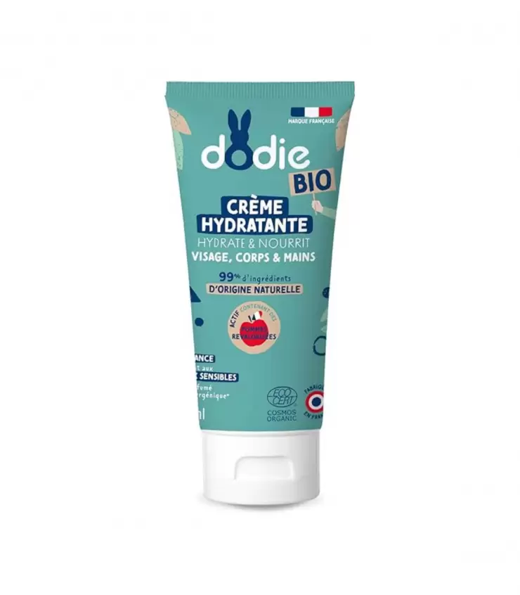 Dodie Crème hydratante bio 75 ml