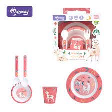Set de vaisselle pour enfants – Thème marin (Momeasy) – Image 3