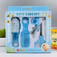kit de soin bébé, kit de soin pour bébé : coupe-ongles ciseaux brosse à cheveux