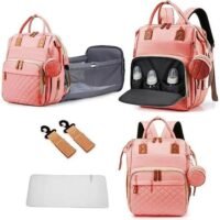 Sac à dos à langer 3-en-1 avec lit portable – L’allié des parents modernes