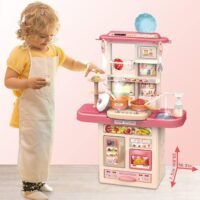 Ensemble de cuisine à piles pour enfants, jeu de simulation de cuisine.