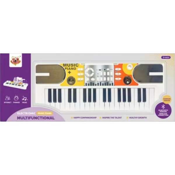 Piano Électronique Interactif Multifonction – Clavier Musical pour Enfant avec Connexion Bluetooth et Batterie Rechargeable – Image 2