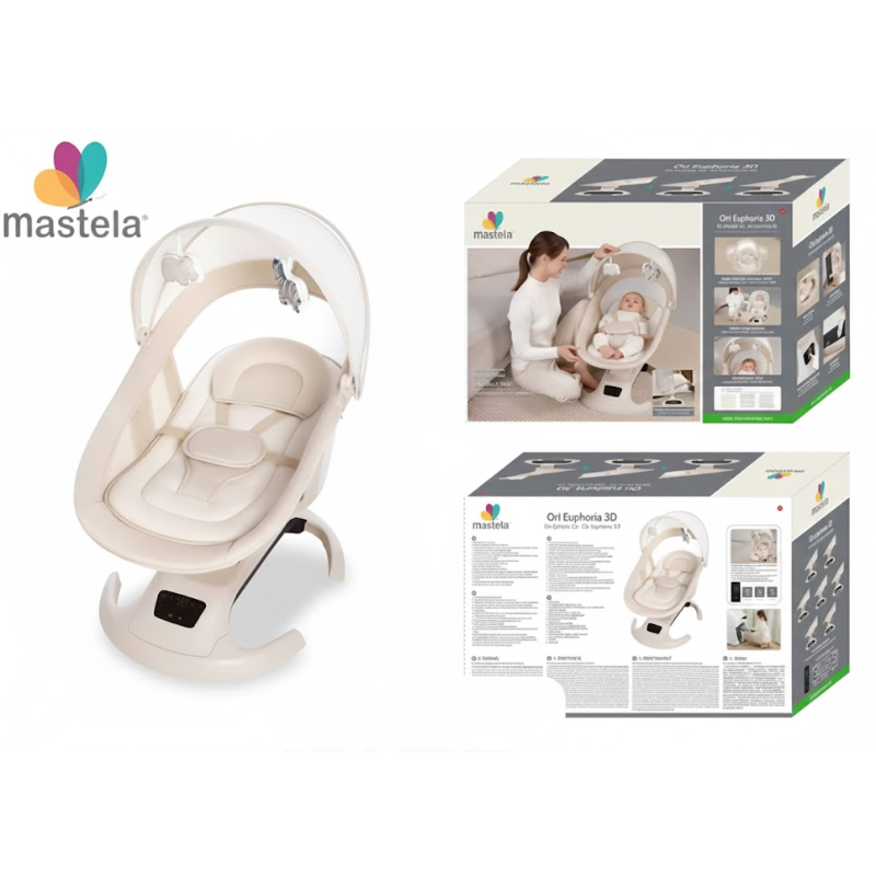 Balancelle Mastela Ori Euphoria 3D 360° – Beige – Image 3