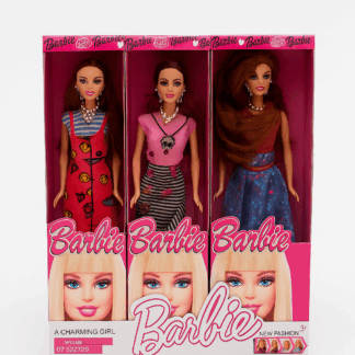 3 mini poupées barbie pour les filles , cadeau, jouet – Image 2