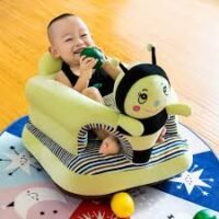 Canapé Pouf de Soutien Bébé en Peluche – Siège d'Apprentissage Assis Confortable - plusieurs modeles