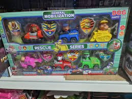 LOT DE 6 FIGURINES PAW PATROL AVEC LEURS VEHICULES – Image 2