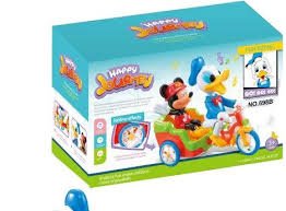 Mickey et Donald Duck Jouets de tricycle électrique drôles pour enfants – Image 3